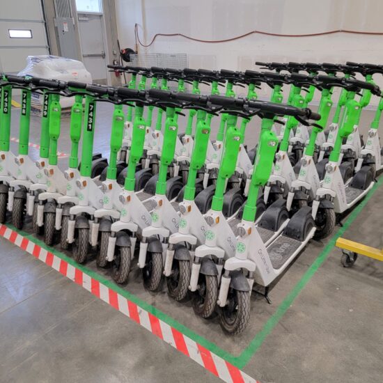 LIME SCOOTER CHARGING FACILITY